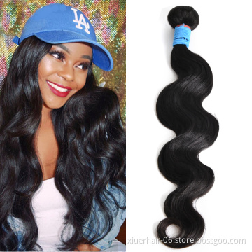 Ready Stock Unprocessed Body Wave 100% Wholesale Weave Best Quality Extension Raw Indian Cuticle Aligned Virgin Hair Bundles